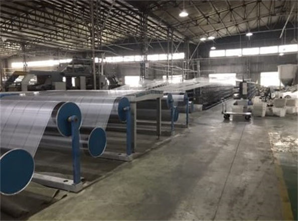 Yiyang Wanlin Weave Packing Co., Ltd. factory production line