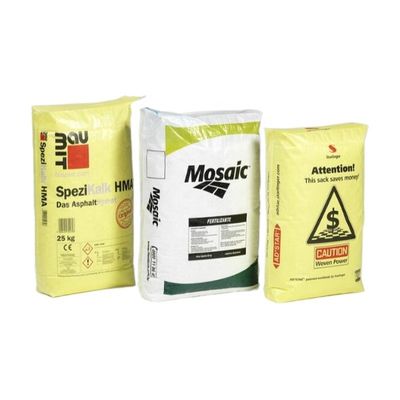 Best sale 20KG 25KG 40KG 50KG  pp woven cement bag China manufacture
