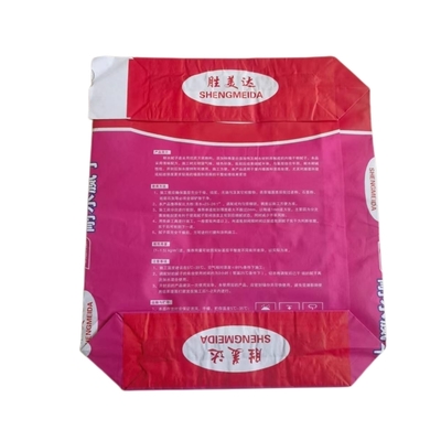 Custom 95g Multi Wall Paper Waterproof Cement Bags 20kg with Adhesive Offset Printing 95g/Custom