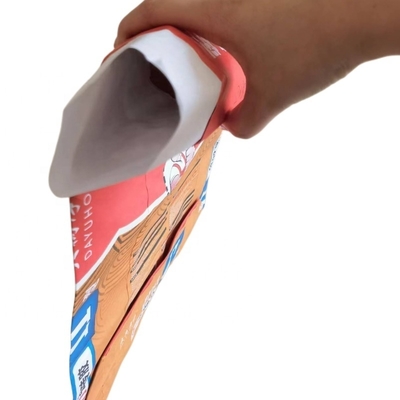 Custom Surface Printing 2 Ply 80GSM Paper Cement Bags 1 Ply Film Multi Wall Paper Moisture Proof for 20KG Tile Adhesive Long-lasting