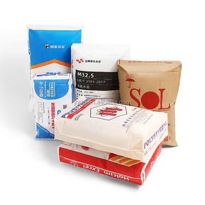 25KG 40KG 50KG Ad Star Bags PP Valve Woven Bag Cement Bags Cement Sack for Chemical Industry