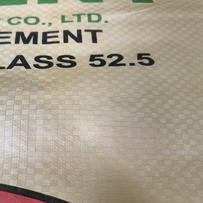 Empty Cement PP Woven Bags 20Kg 40Kg Sack for Gypsum Powder