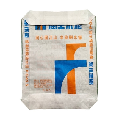 25KG 40KG 50KG Ad Star Bags PP Plastic Valve Bag for Custom Order and Sealing Handle Heat Seal