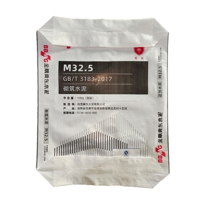 PP Woven Cement Bag with Valve 25KG 50KG Moisture Proof