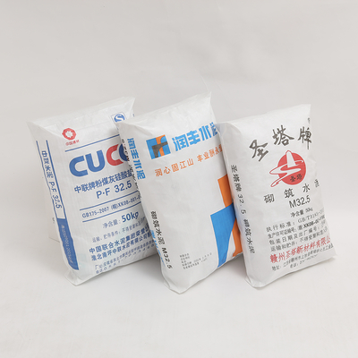 Custom Printed PP Cement Bags 25kg 40kg 50kg Moisture Proof