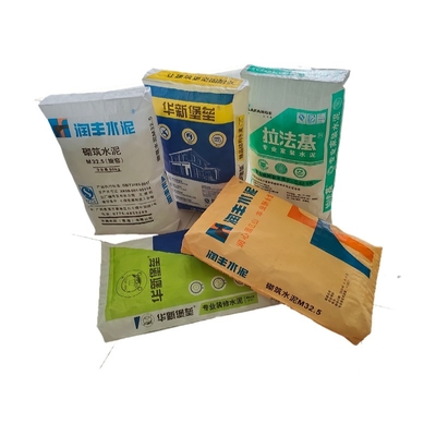 80GSM PP Woven Cement Valve Bag 20-50kg Customizable