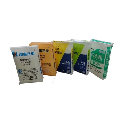 80GSM PP Woven Cement Valve Bag 20-50kg Customizable