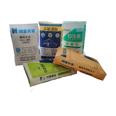 80GSM PP Woven Cement Valve Bag 20-50kg Customizable