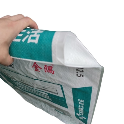 50kg PP Woven Cement Bag with Valve Moisture Proof ISO9001 Certified