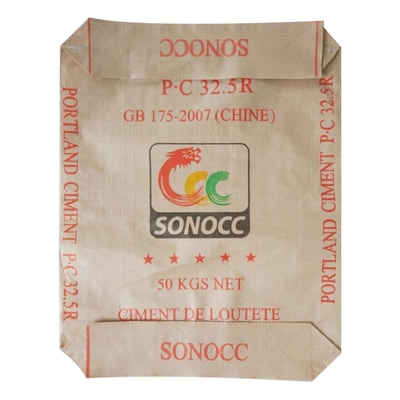 50KG PP Cement Valve Bag with Self Adhesive Seal