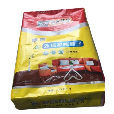 25kg PP Woven Valve Cement Bag with BOPP Printing