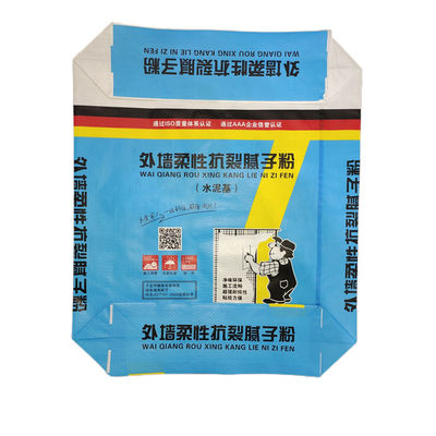 ISO9001:2008 Certified BOPP Laminated WPP Bag with Moisture Proof and Custom Size Accepted for Tile Adhesive and Skimcoat