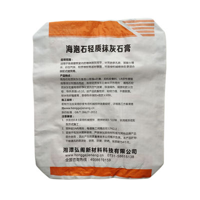 76GSM Woven PP Cement Bag with Self-closing Valve and Moisture Proof for 25KG 40KG 50KG Capacity