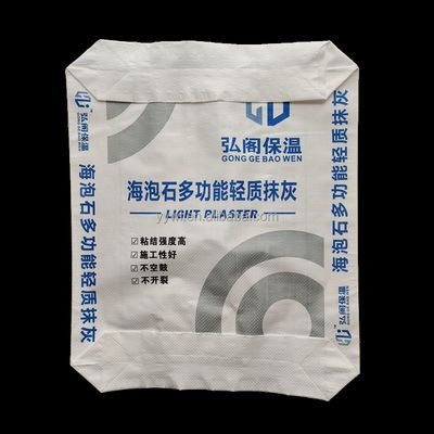 PP Valve Bag Cement Sack with PP Material Heat Seal and Moisture Proof for 25KG 40KG 50KG Loads