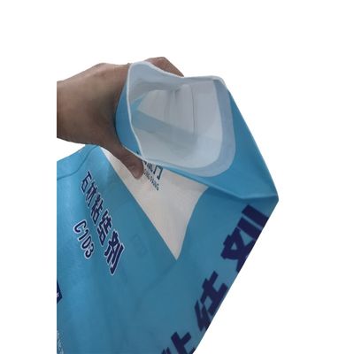 PP Woven Valve Bag with 50KG 40KG 25KG Capacity for Cement and Construction Materials