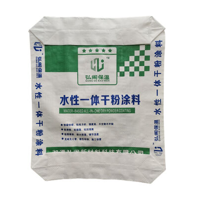 quality  LDPE Laminated Multi-color Printing PP Valve Bag with Custom Order Accept for Cement and Plaster factory