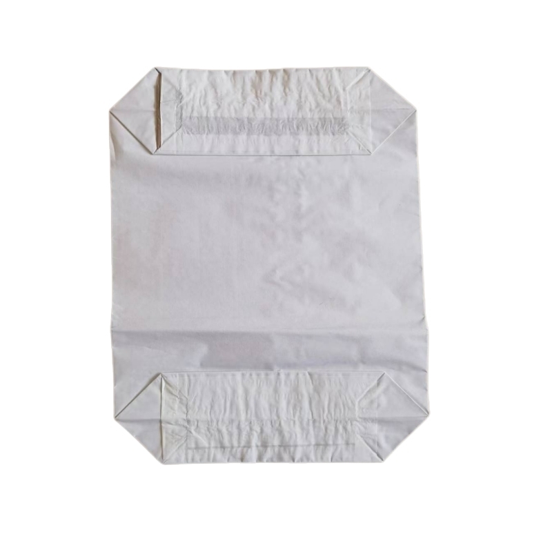 2 Ply 80GSM Paper Cement Bags 1 Ply Film Multi Wall Paper Moisture Proof for 20KG Tile Adhesive Sealing Handle 99g / customized