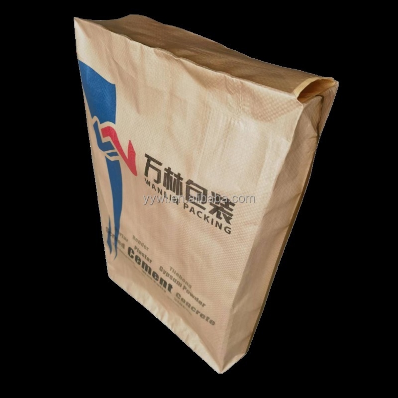 Surface Printed Moisture Proof PP Woven Bag for Cement 20 KG 25 KG 40 KG 50 KG Custom Order Accepted