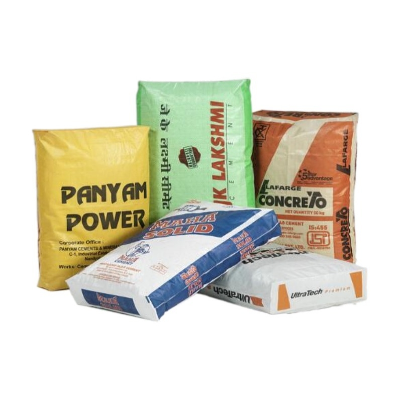 PP Cement Bag Laminated Multi-color Printing Moisture Proof