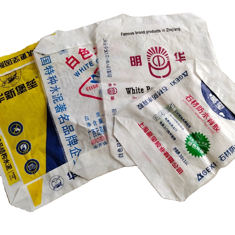 PP Woven Cement Bag With Valve 25KG 50KG Moisture Proof