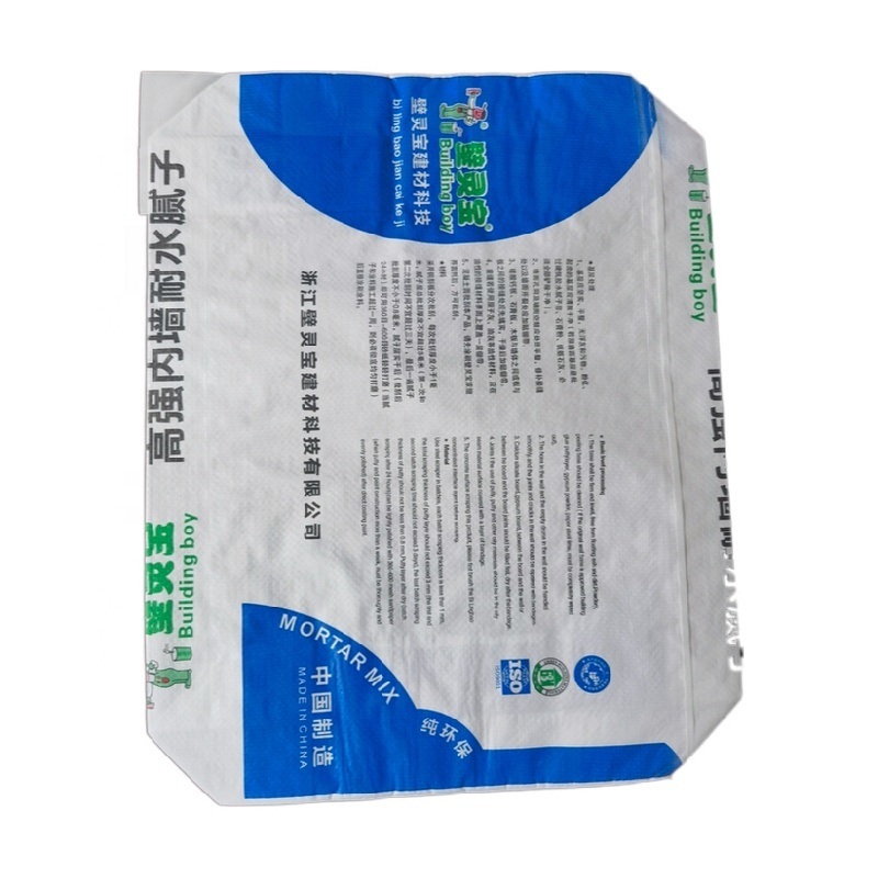 Best Sale 20KG 25KG 40KG 50KG  PP Valve Block Bottom empty cement bag China manufacture