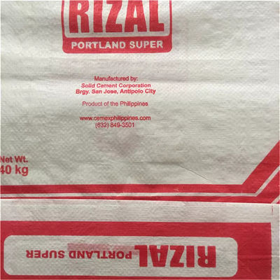 20kg 25kg 30kg Woven PP Bags 40kg 50kg PP Woven Sack Bags With Self Closing Valve