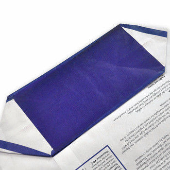 Moisture Resistant Square Bottom Valve PP Cement Bags 70gsm To 100gsm Empty Packaging