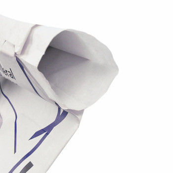 Moisture Resistant Square Bottom Valve PP Cement Bags 70gsm To 100gsm Empty Packaging