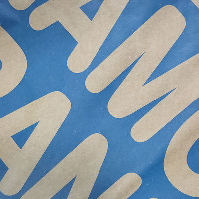 20kg Multiwall 3 Ply Paper Bags Waterproof  Cement Packaging Bags With Adhesive