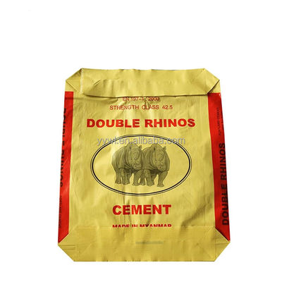 25KG 40KG 50KG PP Cement Empty Bags Ad Star Block Bottom Valve Sack Bag