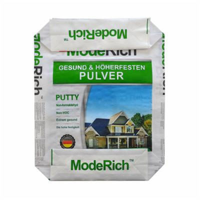 Hot Sale 25KG 40KG 50KG Ad Star Bags PP Block Bottom Bag Cement Valve China manufacture