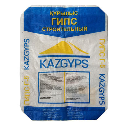 Hot Sale 25KG 40KG 50KG Ad Star Bags PP Block Bottom Bag Cement Valve Bags Cement Sack