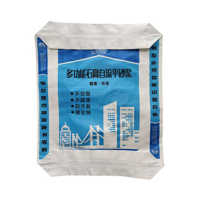 Hot Sale 25KG 40KG 50KG Ad Star Bags PP Block Bottom Bag Cement Valve Bags Cement Sack
