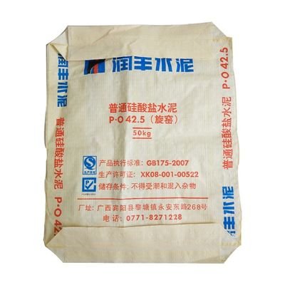 Woven Polypropylene Valve Bag Ad Star 50Kg 25Kg Custom For Cements