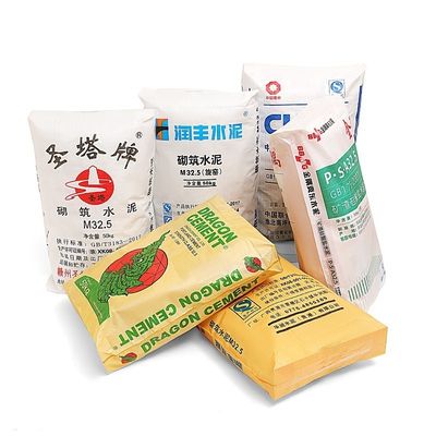 Hot Sale 25KG 40KG 50KG Ad Star Bags PP Valve Woven Bag Cement Bags Cement Sack