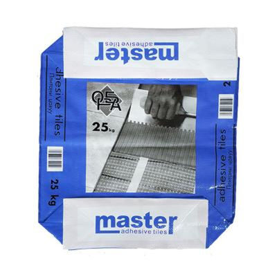 Hot Sale 25KG 40KG 50KG Ad Star Bags PP Block Bottom Bag Cement Valve Bags Cement Sack