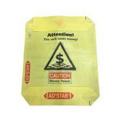 High Strength Woven PP Valve Bags Block Bottom For Putty Gypsum Packaging