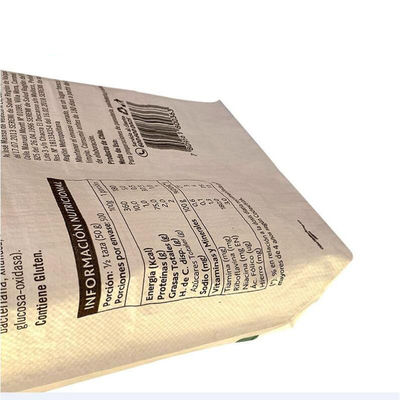 Polypropylene PP Woven Valve Bag Block Bottom Cement Bags 25kg 40KG 50KG