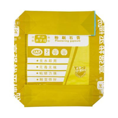 Woven Cement Plaster Sand Bags 25KG 40KG 50KG PP Block Bottom Valve Bags