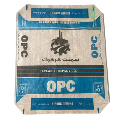 Woven Cement Bags 50KG 40KG 25KG Custom Polypropylene Bags ISO14001