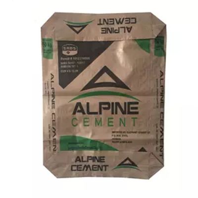 Hot Sale 25KG 40KG 50KG Ad Star Bags PP Block Bottom Bag Cement Valve Bags Cement Sack
