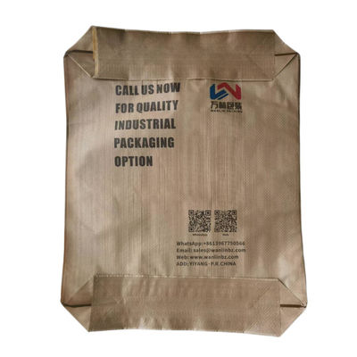 Hot Sale 25KG 40KG 50KG Ad Star Bags PP Block Bottom Bag Cement Valve Bags Cement Sack