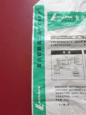 Hot Sale 25KG 40KG 50KG Ad Star Bags PP Block Bottom Bag Cement Valve Bags Cement Sack