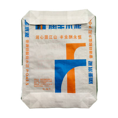 20KG 25KG 40KG 50KG  PP Valve Block Bottom empty cement bag China manufacture