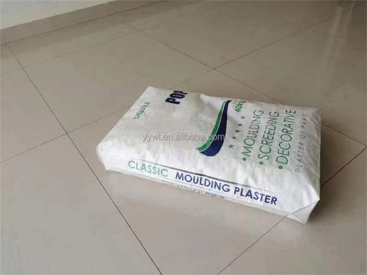 20KG 25KG 40KG 50KG  PP Valve Block Bottom empty cement bag China manufacture