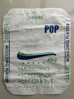 20KG 25KG 40KG 50KG  PP Valve Block Bottom empty cement bag China manufacture