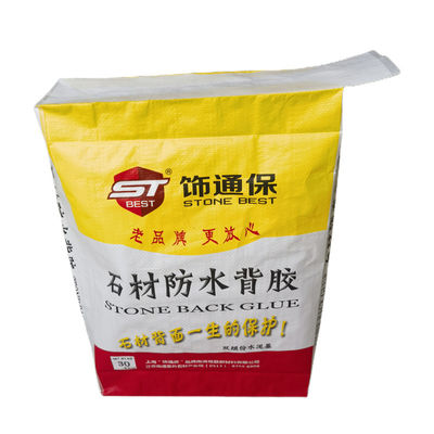 Valve BOPP PP Cement Bags Block Bottom 20KG 40KG 50KG Empty PP Valve Bag