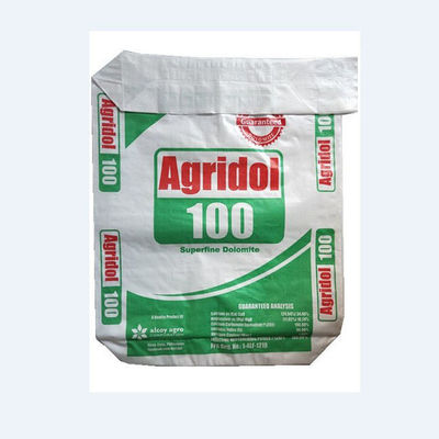 PP Woven Cement Packing Bags 20kg 25kg 40kg 50kg Block Bottom Plastic Cement Bag