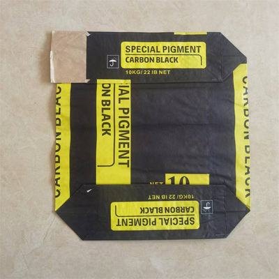 Custom 90gsm 3 Ply Paper Bags 50kg Kraft Paper Empty Cement Bags ISO14001