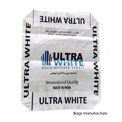 Woven Cement Packing Bags 25kg 50kg Mortar Plaster Gypsum PP Valve Bag